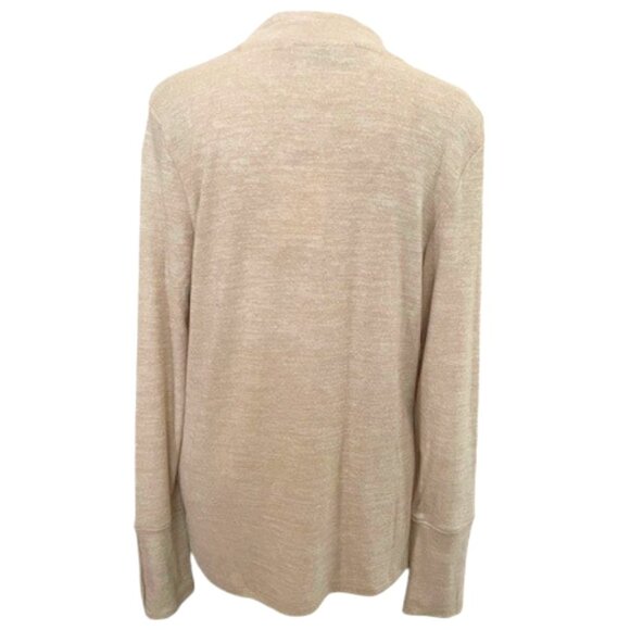 Rafaella Mock Neck Snap Cuff Sweater - Picture 3 of 10